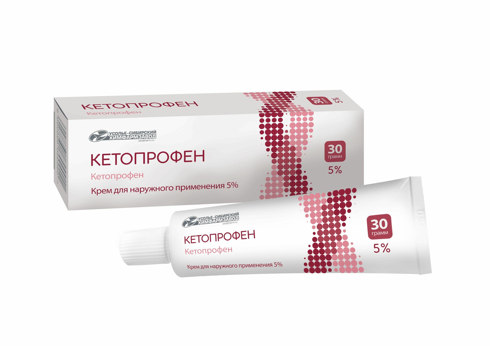 Кетопрофен крем для наружного применения 5  туба 30 г