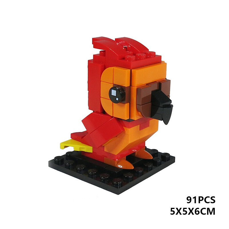 Строительные блоки MOC совместимы с игрушками из мелких строительных блоков LEGO 49741 Phoenix Fox Dumbledore.
