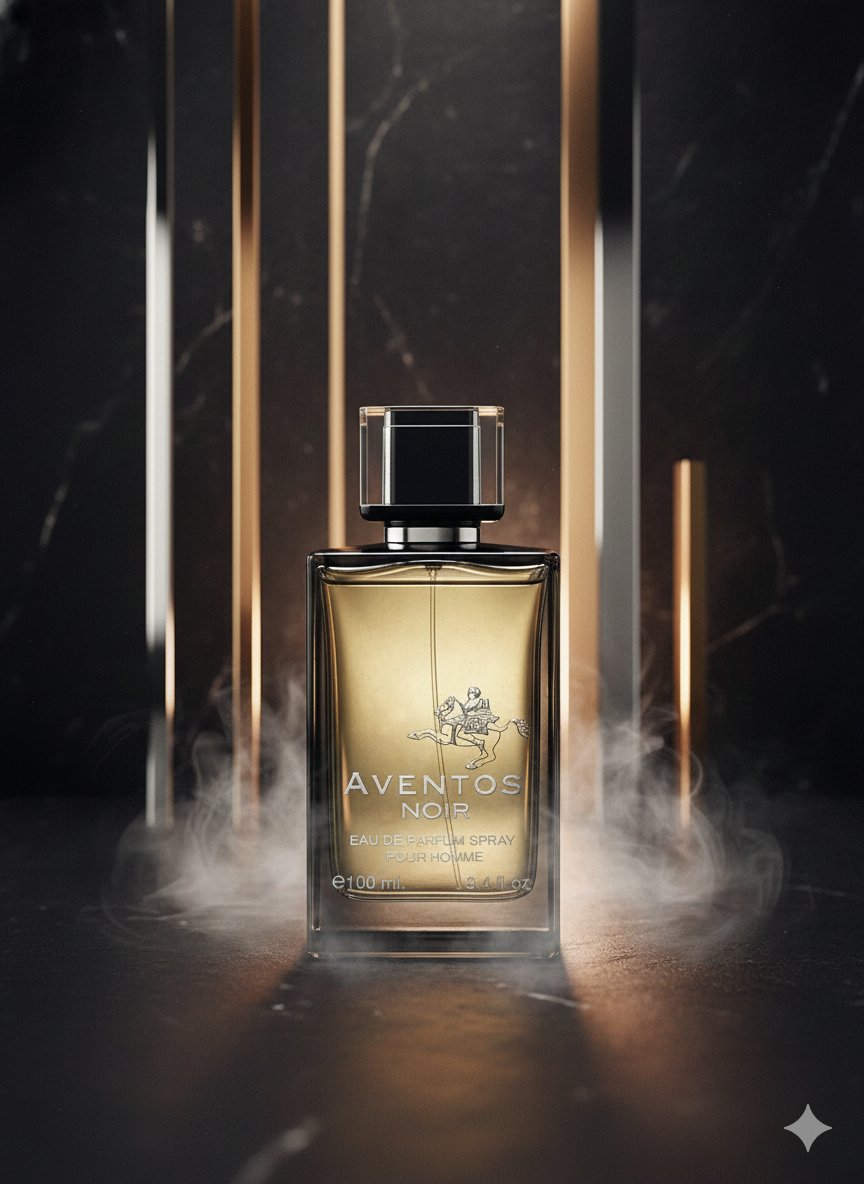 Парфюмерная вода Noir Aventos Noir, мужская, шипровая фруктовая группа, 100 мл — фото 1