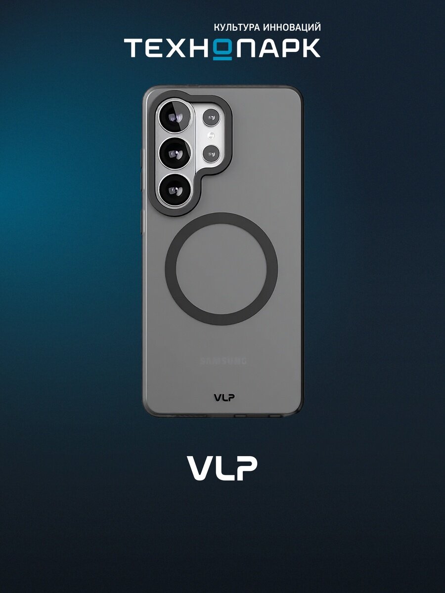Чехол VLP Moon Case для Samsung Galaxy S26 Ultra черный (10519022)