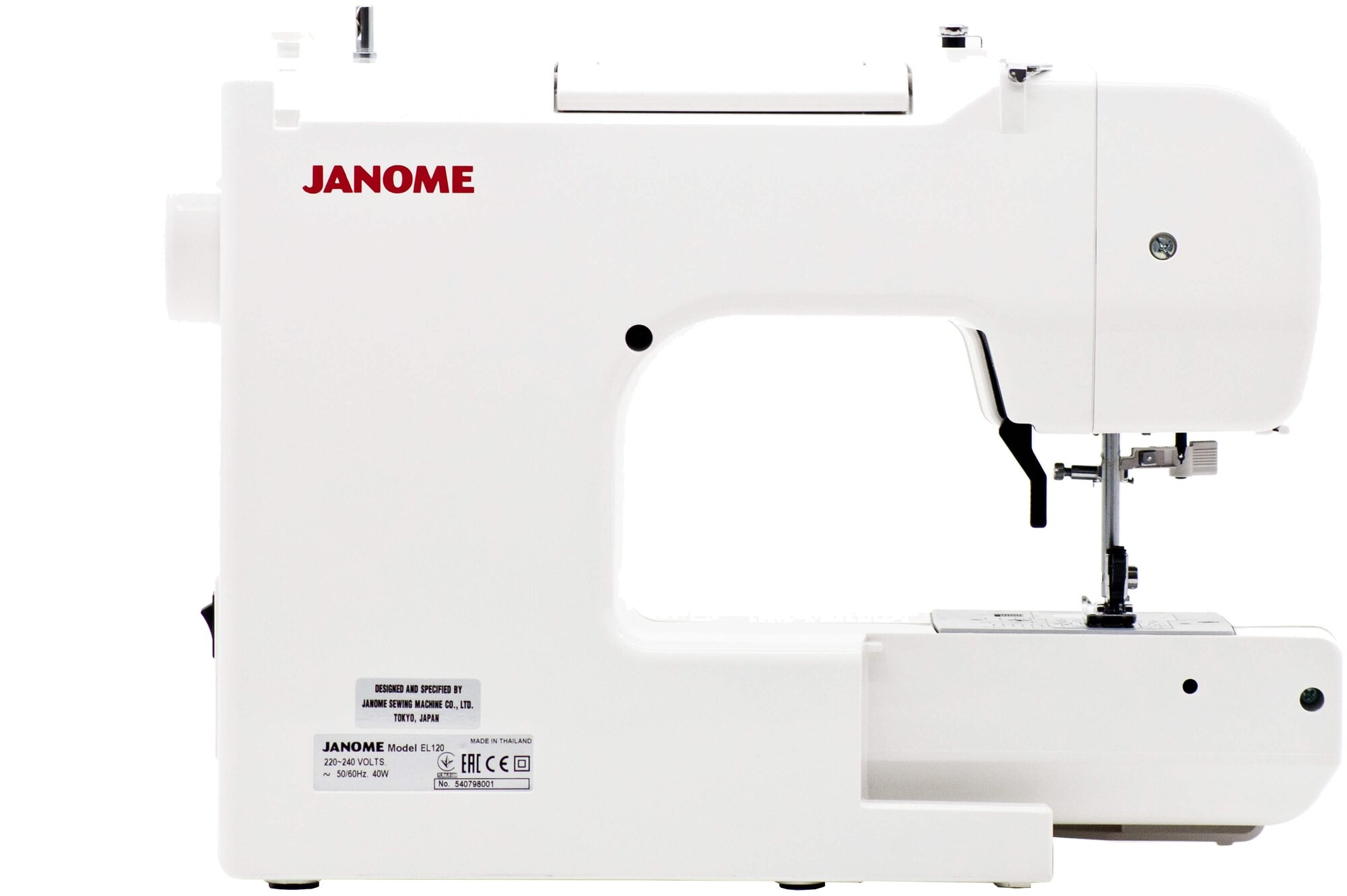 Швейная машина Janome EL-120 - фотография № 4
