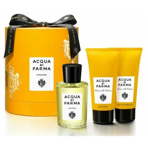 Подарочный набор-сет ACQUA DI PARMA Colonia Италия Парфюм 5 мл, Шампунь и Гель для душа 20 мл