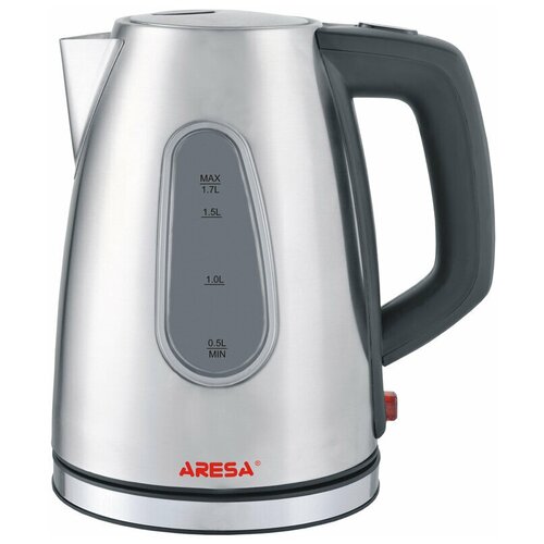 чайник aresa ar 3440 белый серебристый Чайник ARESA AR-3406, серебристый