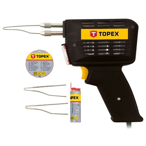 Импульсный паяльник TOPEX 44E005 150 Вт черный 350900₽