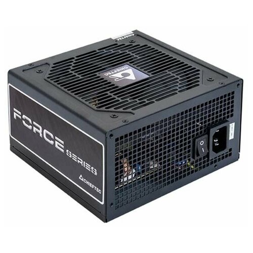 Блок питания для компьютера Chieftec Force CPS-550S ATX 23 550W 85 efficiency 120mm fan Retail 1000900₽