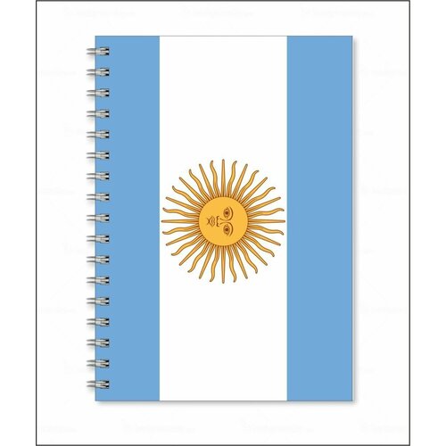 Тетрадь Аргентина 1987 049 марка куба техуэльче аргентина история латинской америки iii o