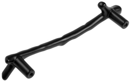 Ручка скоба CAPPIO, м/о 96 мм "Ветка", цвет черный - фотография № 3