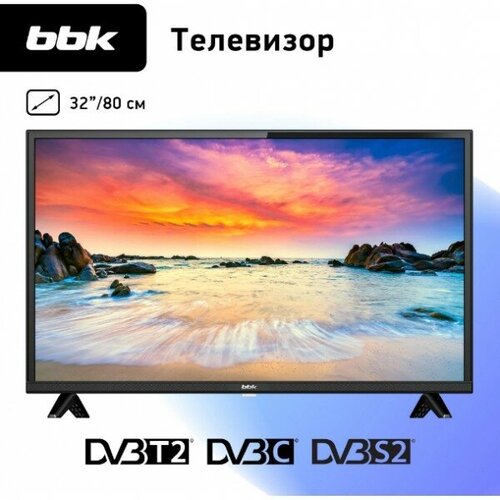 Телевизор BBK LED 32LEM-1040TS2C 1328400₽