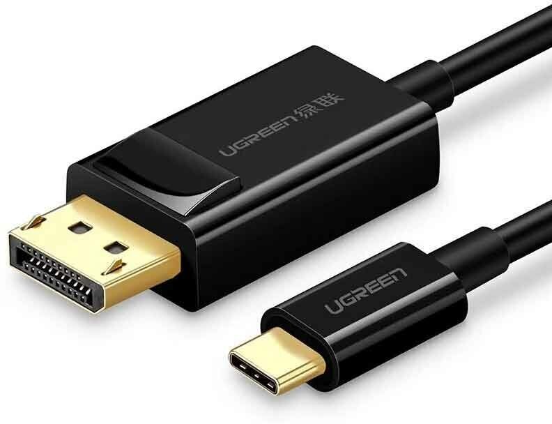 Кабель UGREEN MM139 (50994) USB Type-C to DP длиной 1,5 м. черный