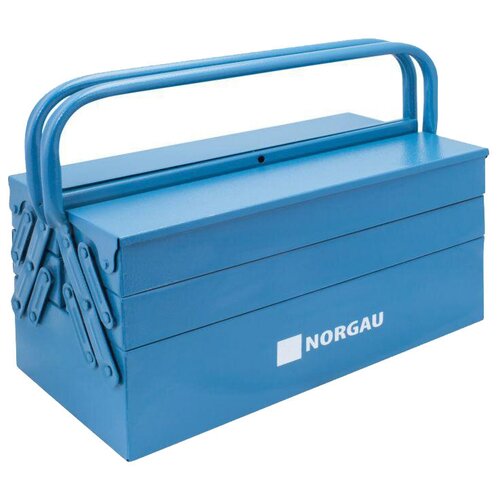 Ящик Norgau N1264L (106221001), 40x20x32.5 см, синий garwin ge tb551460 инструментальный ящик раздвижной 5 отделений 460x210x200 мм