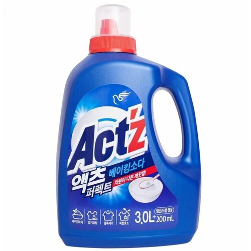 PIGEON Гель для стирки белья с содой / Regular Act'z Perfect Baking soda Gel, 3200 мл