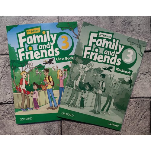 Family and Friends (2nd edition) Class Book 3 + Work Book 3