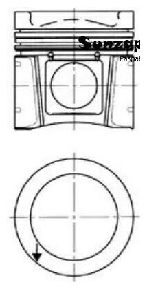 KOLBENSCHMIDT 94705600 Поршнекомплект двигателя