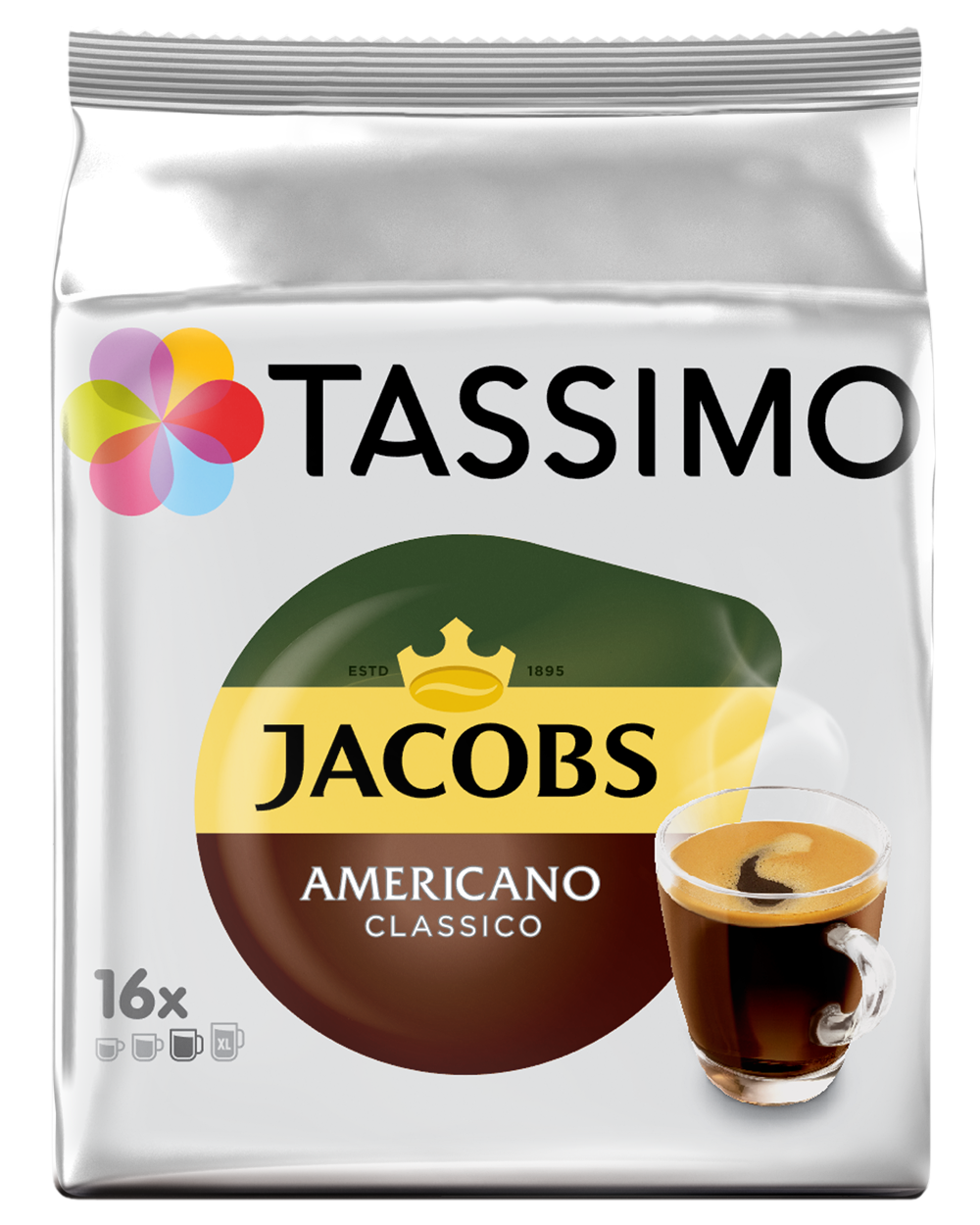 Кофе в т-дисках Jacobs Americano