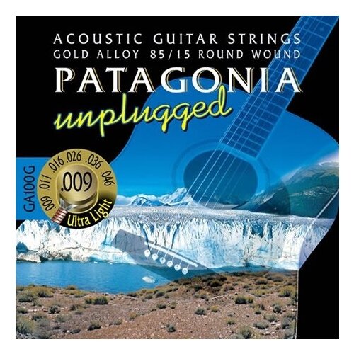 струны для акустической гитары magma strings ga110p Струны для акустической гитары Magma Strings GA110G, Серия: Patagonia Unplugged - 85/15, Калибр: 9-13-18-26-36-46, Обмотка: круглая, бронзовый сплав