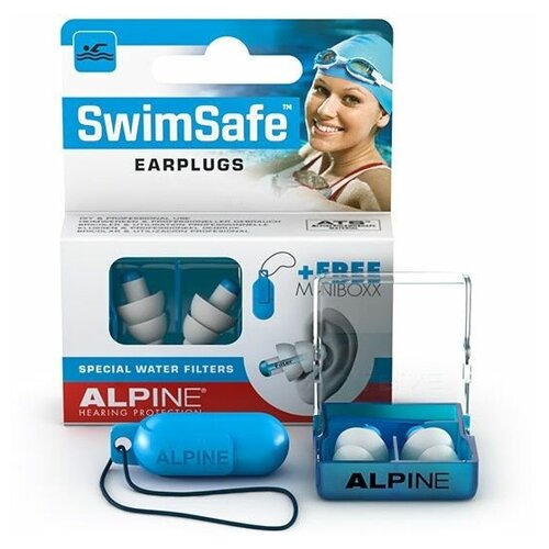 фото Беруши для плавания alpine swimsafe alpine hearing protection