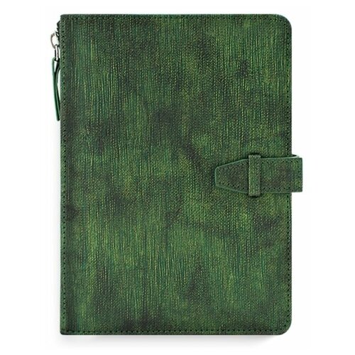 фото Ежедневник-органайзер на кольцах "павлин зеленый", а6+, 160 листов escalada