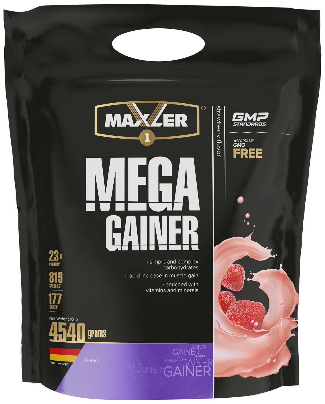 Maxler Mega Gainer 4540 . 10lb  (Maxler) 