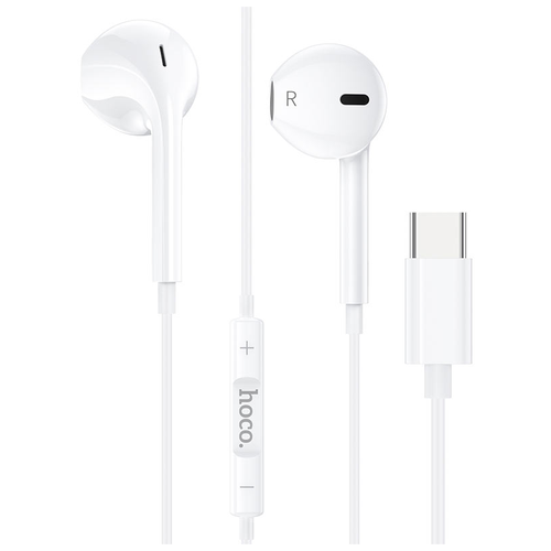 Проводные наушники Hoco M80, белый наушники m80 original series earphones hoco белые