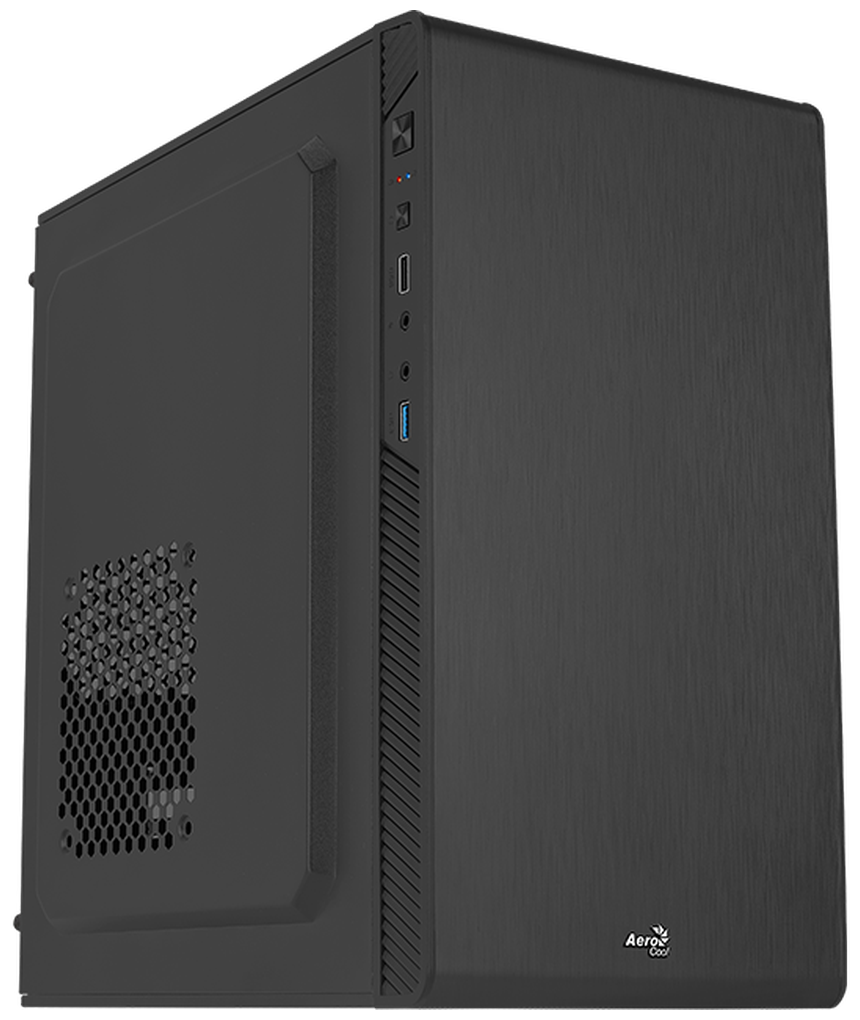 Корпус MicroATX Minitower AeroCool Cs-106-S-BK-v1 Black