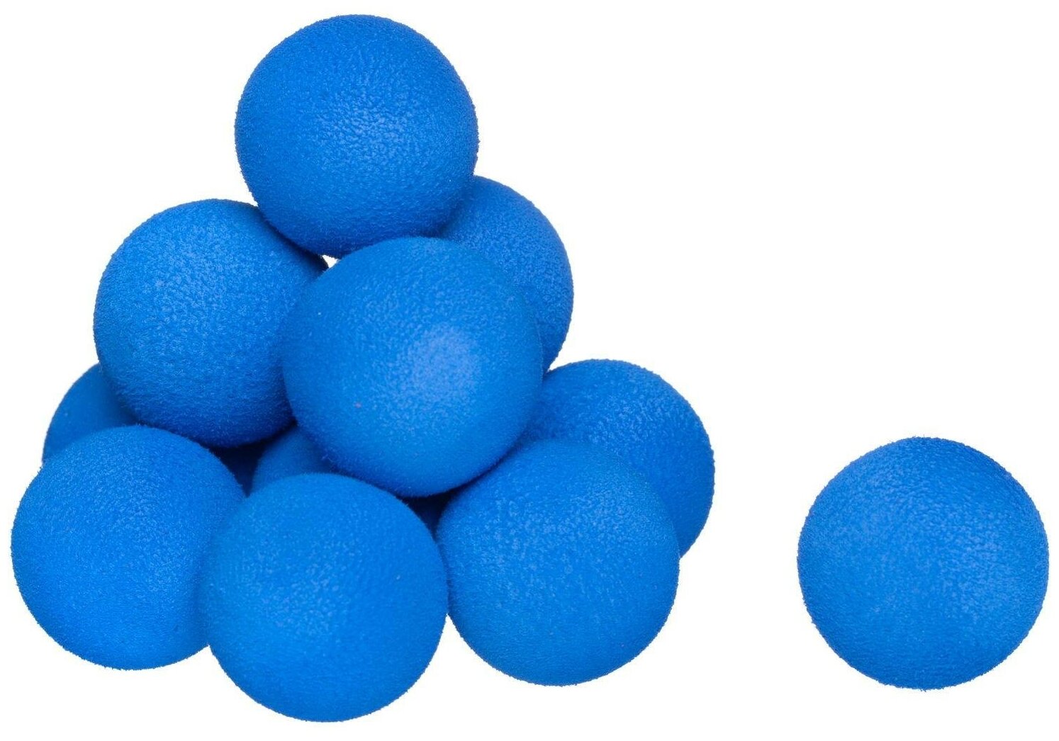 Бластер Junfa штурмовой c 12 мягкими шариками и 3 банками-мишенями, голубой WG-11233/голубой