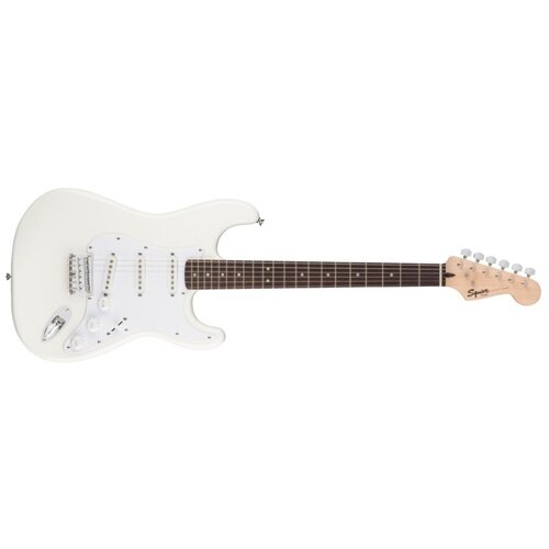 FENDER SQUIER BULLET STRAT HT AWT - электрогитара, фикс. бридж, цвет белый