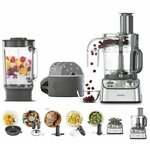 Кухонный комбайн Kenwood MultiPro Express Weig+ FDM71.960SS 1000 Вт - изображение