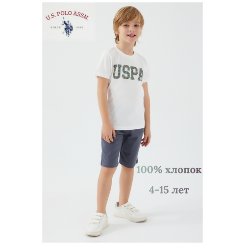 Летний костюм для мальчика 9-10 лет U.S. POLO ASSN