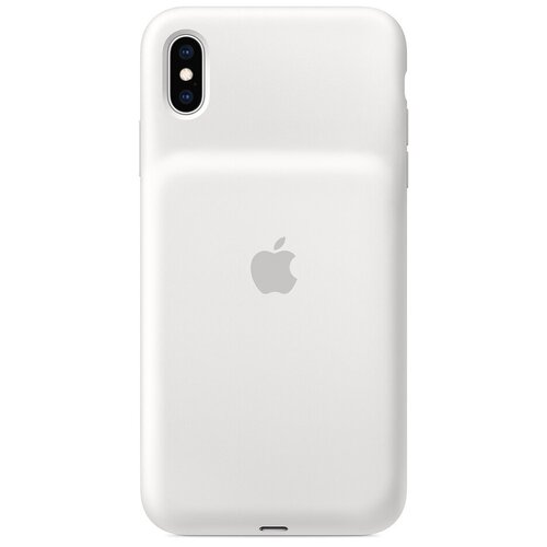 Чехол-аккумулятор Apple Smart Battery Case для Apple iPhone XS Max 1369 мА·ч беспроводная зарядка white