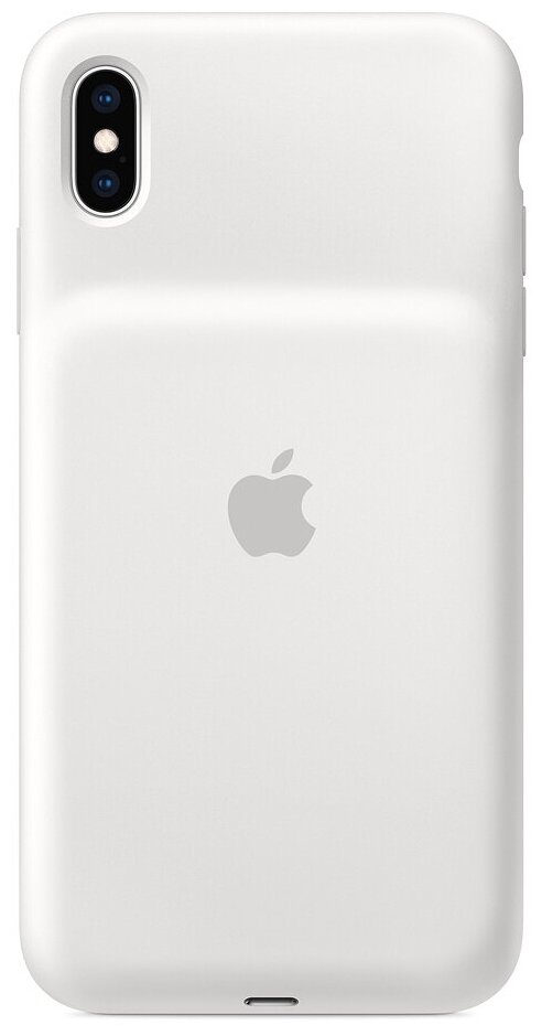     iPhone XS Max Smart Battery Case - White