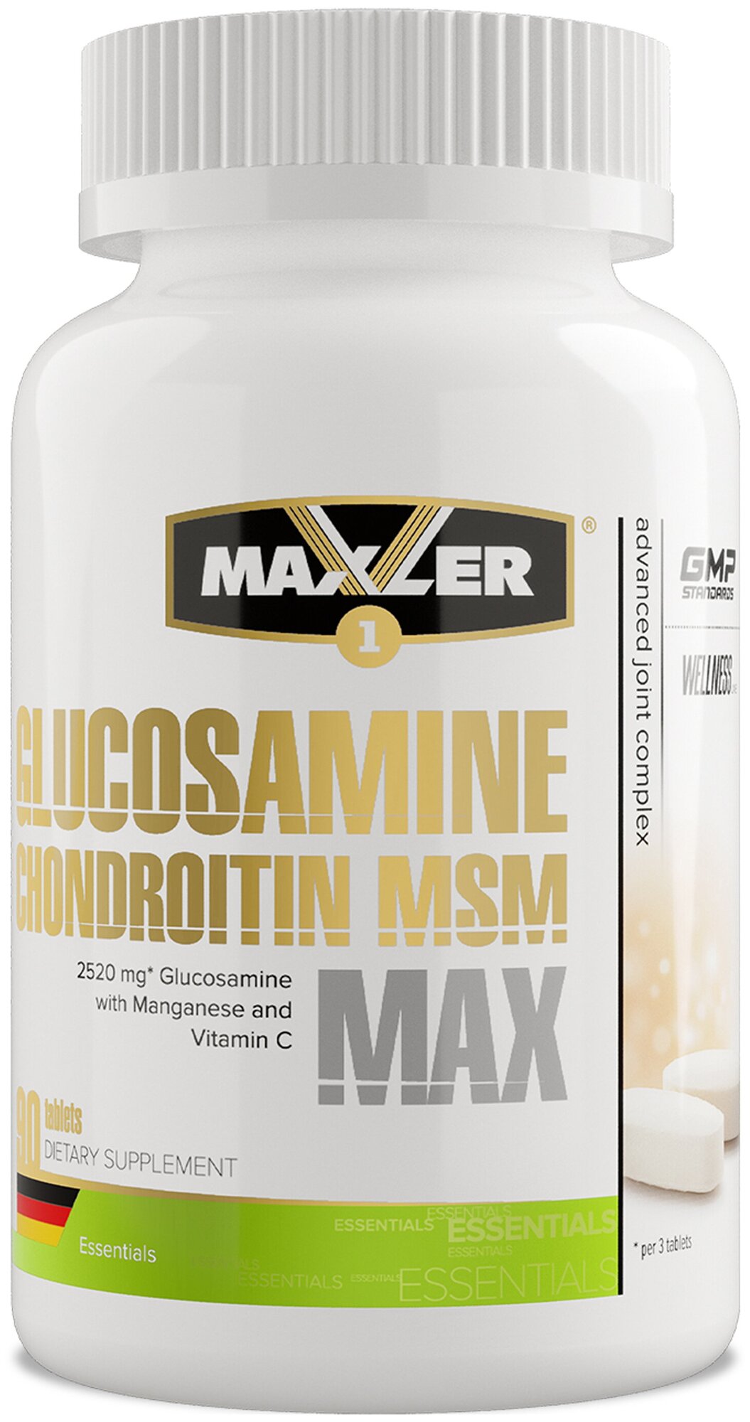 Maxler Glucosamine-Chondroitin-MSM MAX 90 