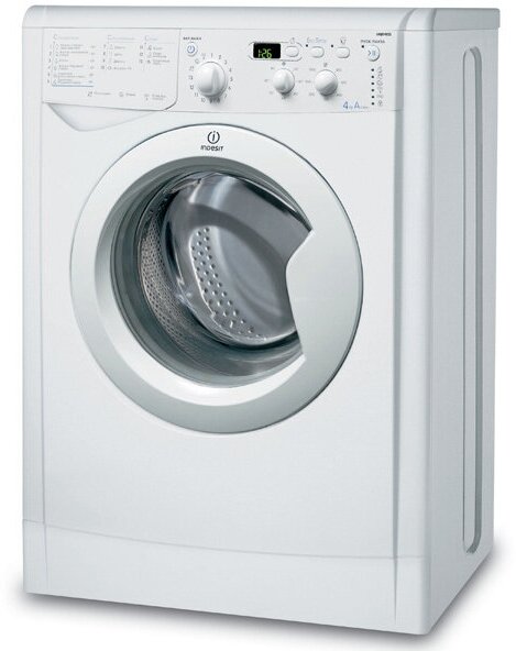 Стиральная машина узкая Indesit IWUD 4105 (CIS)