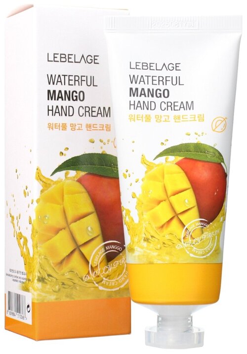 Lebelage Waterful Mango Hand Cream Крем для рук с экстрактом манго, 100 мл