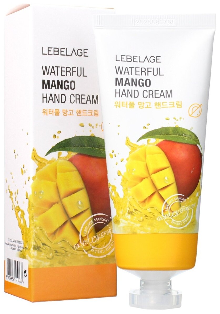 Lebelage Waterful Mango Hand Cream Крем для рук с экстрактом манго 100 мл