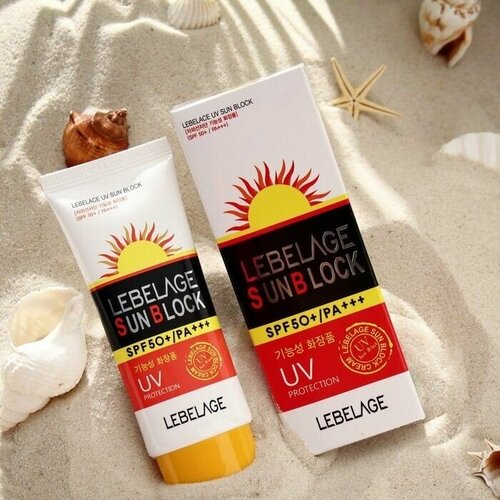 Солнцезащитный крем для лица Lebelage SPF50 /PA , 70 мл, 1 шт.