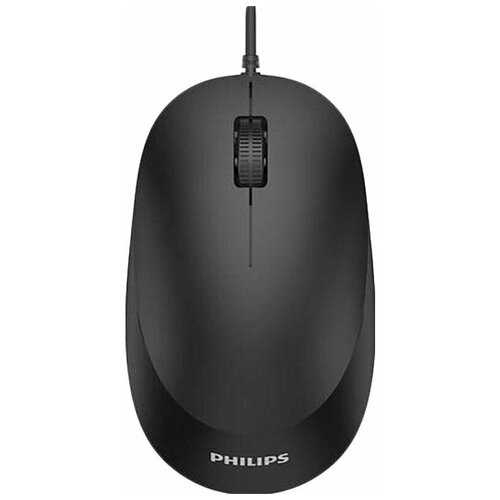 Мышь проводная Philips SPK7207B/01 черная, 1706230