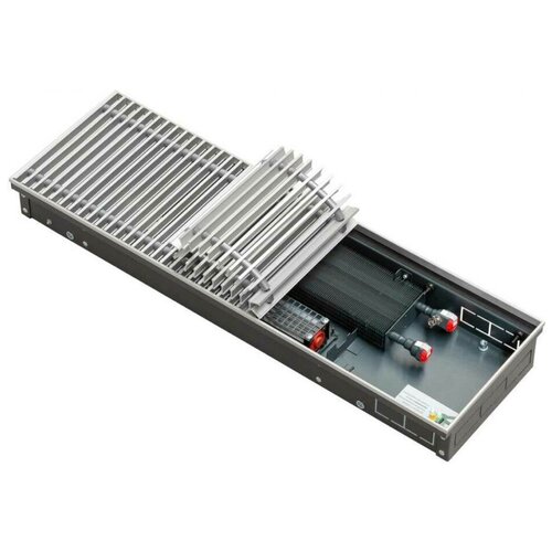 Водяной конвектор с решеткой Techno Vent KVZV 250 - 85 - 2200 мм встраиваемый внутрипольный 65503₽
