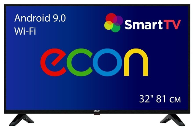 телевизор ECON EX-32HS019B 32" Smart TV черный - фото №9