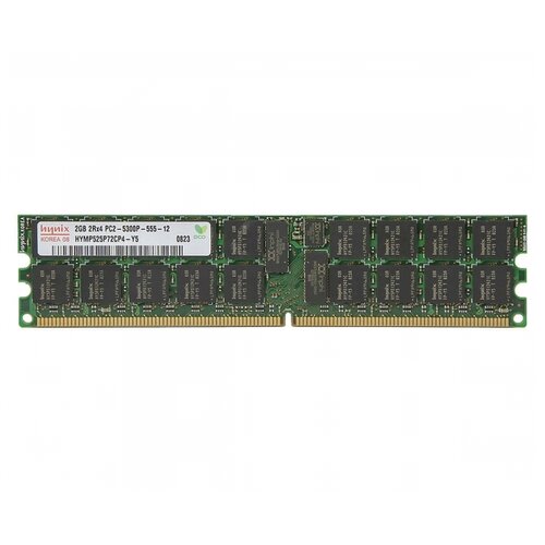 Оперативная память Hynix 2 ГБ DDR2 667 МГц DIMM CL5 HYMP525F72CP4N3-Y5 оперативная память hynix 1 гб ddr2 667 мгц dimm cl5