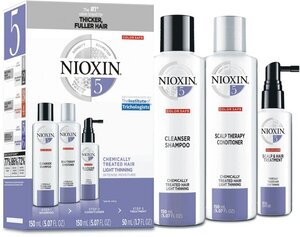 Nioxin System 5 Kit - Ниоксин Система 5 Набор Шампунь + Кондиционер + Маска, 150+150+50 мл -