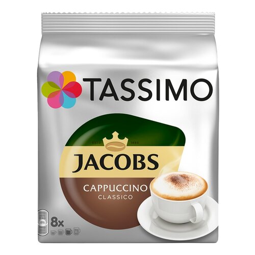 Кофе в капсулах Tassimo Cappuccino Classico 8 порций ,1 уп.