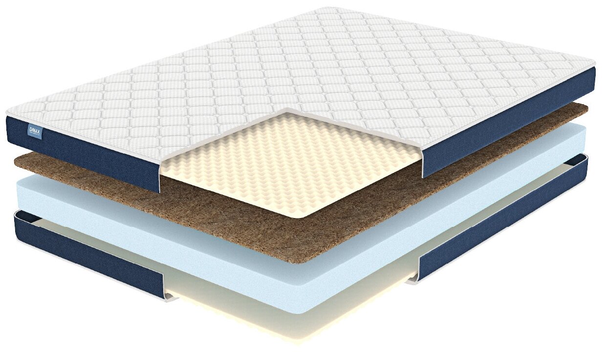 Матрас Dimax Практик Чип Ролл Массаж Кокос 160х190