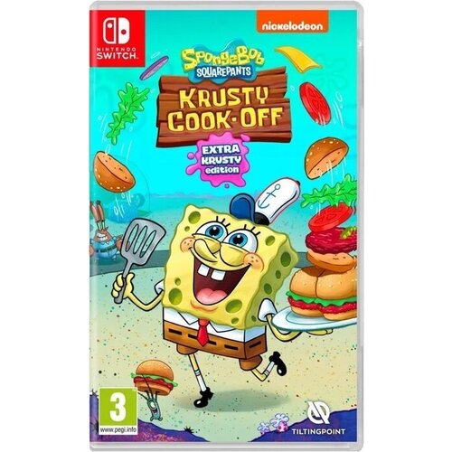 SpongeBob SquarePants: Krusty Cook-Off Extra Krusty Edition [Nintendo Switch, русская версия]