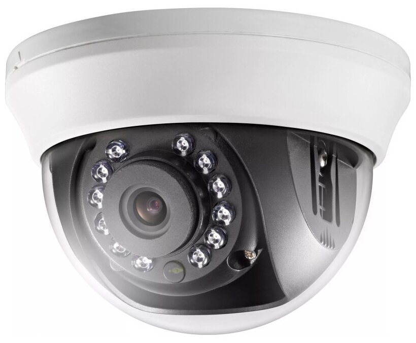 Уличная камера видеонаблюдения HiWatch HD-TVI 2MP DOME DS-T201(B) (2.8MM)