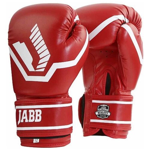 фото Боксерские перчатки jabb je-2015/basic 25 красный 10 oz