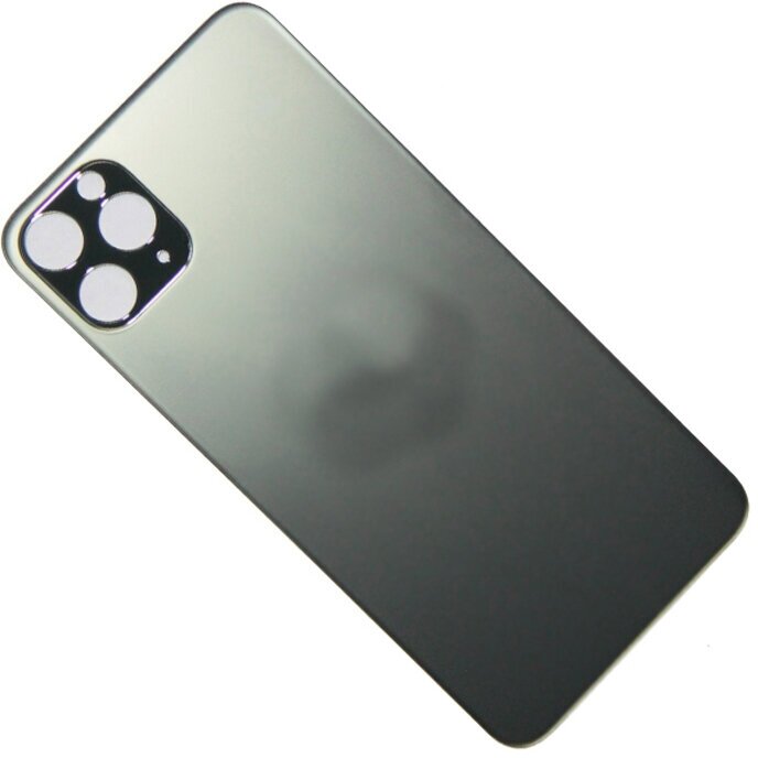 Задняя крышка для iPhone 11 Pro Max (стекло) <темно-зеленый> (OEM)