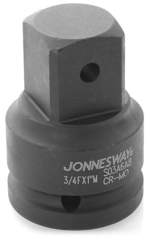 Адаптер-переходник Jonnesway для ударного инструмента F-3/4", M–1", S03A6A8, - фото №1