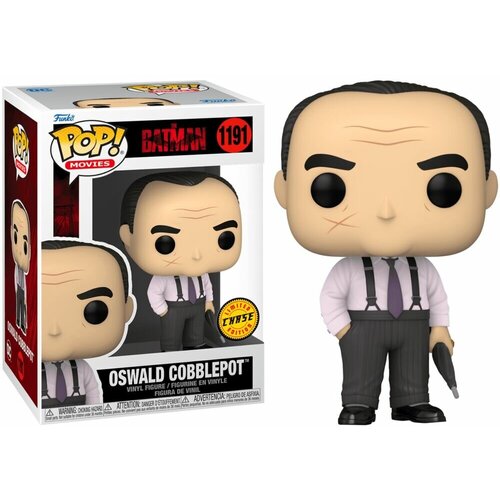 фигурка funko pop movies the batman oswald cobblepot w chase 59280 Фигурка Funko POP! The Batman Пингвин (Oswald Cobblepot) Chase