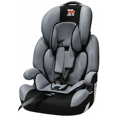 Автокресло детское 9-36кг. Little Car Ally (Brave) Isofix серый