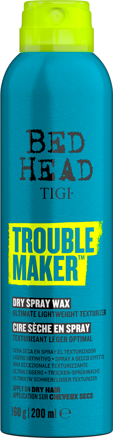 Легкий текстурирующий воск-спрей для волос BED HEAD TROUBLE MAKER 200мл, TIGI